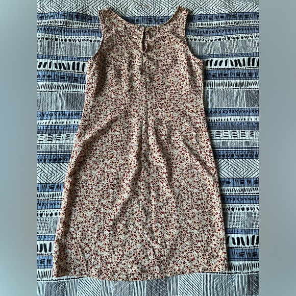 Y2K Fairweather Womens Yellow Shift Mini Euro Summer Garden Girl Preppy Dress S - Picture 10 of 10